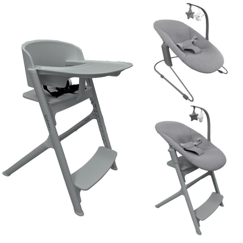Стілець для годування CARRELLO Sidney+ CRL-8405/1 (3 in 1) Stone Grey/1/