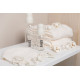 Скляна дитяча пляшечка BIBS Baby Glass Bottle повний комплект 110 мл – Ivory