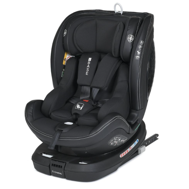 Автокрісло дитяче ElCamino ME 1109 i-BASE Jet Black
