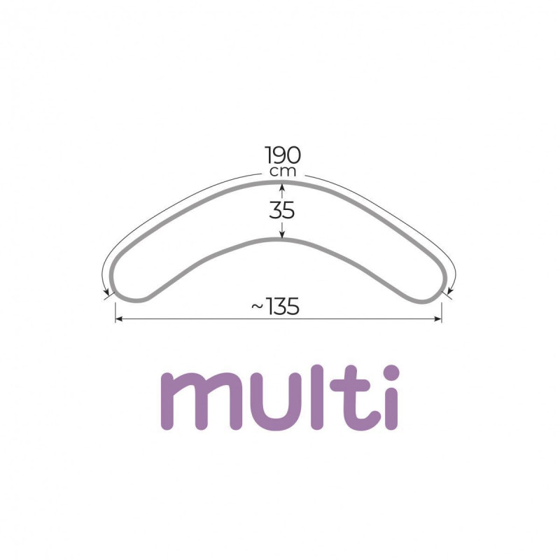 Подушка для вагітних Ceba Physio Multi Milky Way