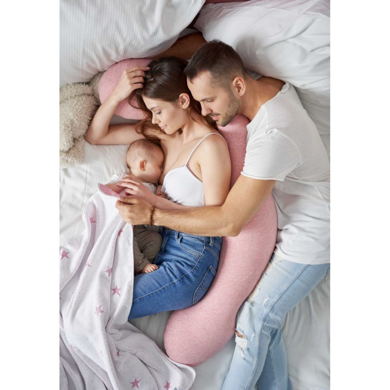 Подушка для вагітних Ceba Physio Multi Physio Melange pink