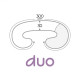 Подушка для вагітних Ceba Physio Duo джерсі Melange dark grey