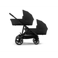 Коляска для двійні 2 в 1 Cybex Gazelle S BLK Moon black