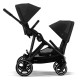 Коляска для двійні 2 в 1 Cybex Gazelle S BLK Moon black