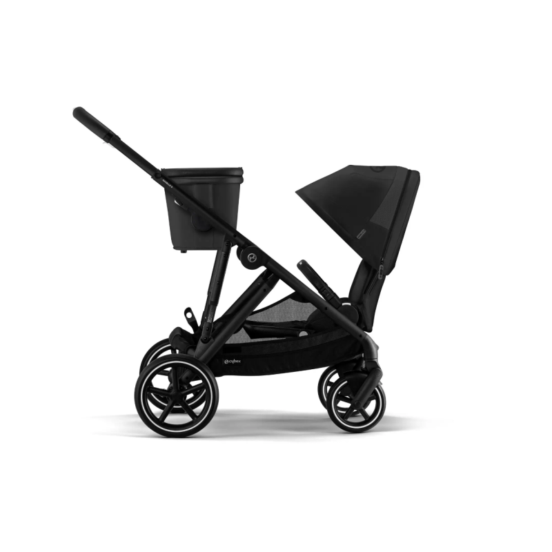 Коляска для двійні 2 в 1 Cybex Gazelle S BLK Moon black