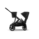 Коляска для двійні 2 в 1 Cybex Gazelle S BLK Moon black