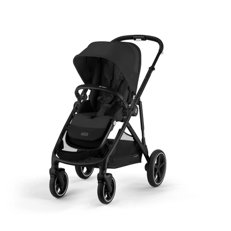 Коляска для двійні 2 в 1 Cybex Gazelle S BLK Moon black
