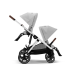 Коляска для двійні 2 в 1 Cybex Gazelle S SLV Lava grey