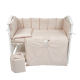 Постільний комплект 6 ел Babycentre & Twins Welcome to the world Beige