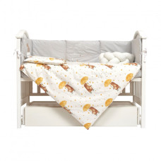 Постільний комплект 7 ел Twins Fluffy Puffy Umbrella yellow