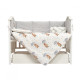 Постільний комплект 7 ел Twins Fluffy Puffy Umbrella grey