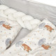 Постільний комплект 7 ел Twins Fluffy Puffy Umbrella grey