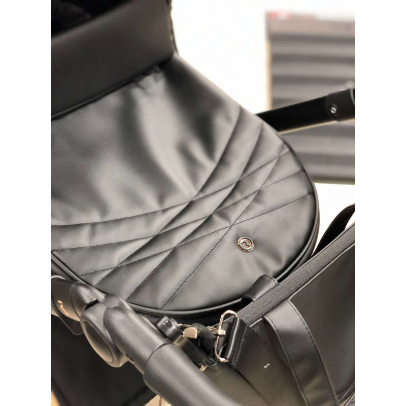 Коляска Roan Ivi ECO Black Rose Gold