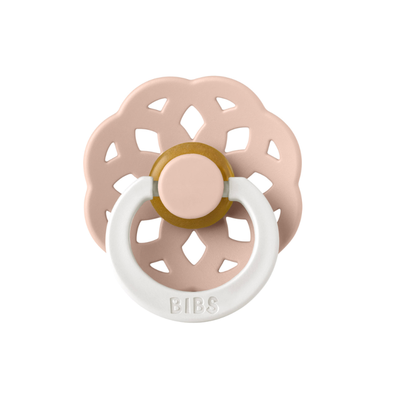Пустушка Bibs Boheme Latex Blush Glow розмір 1