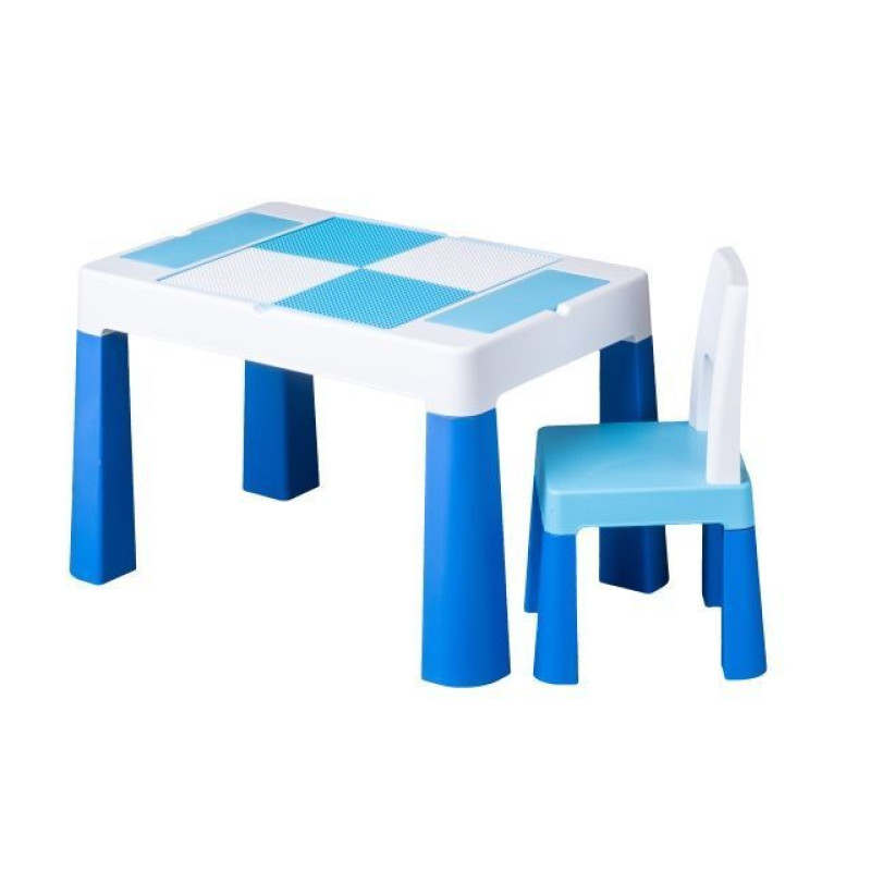 Комплект стіл та стілець Tega Multifun MF-001 Blue