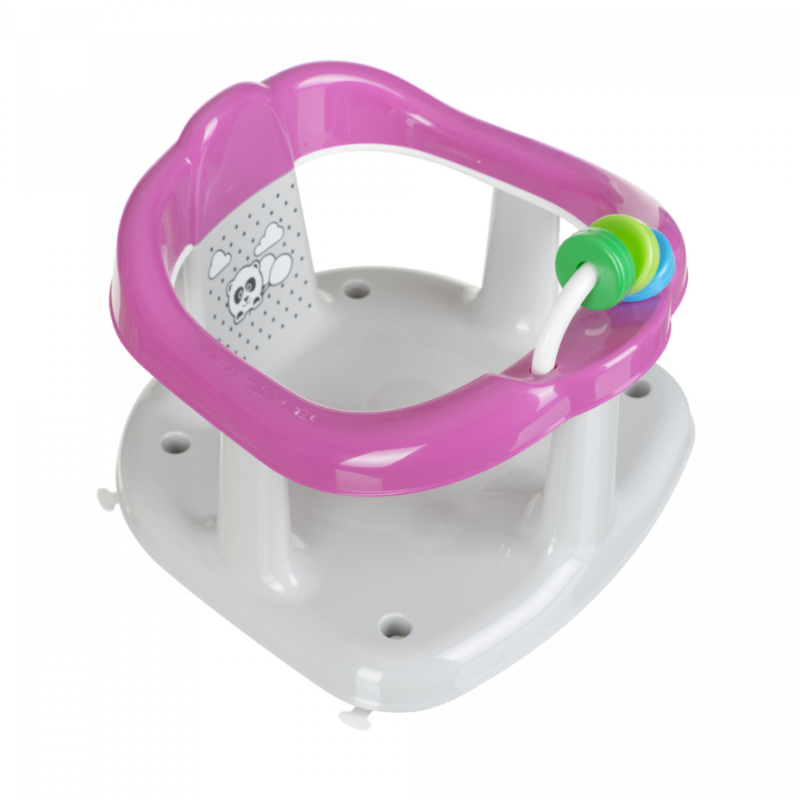 Кріселко для купання Maltex Panda grey/pink 6204_43