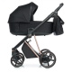 Коляска Roan ivi Eco Black Rose Gold