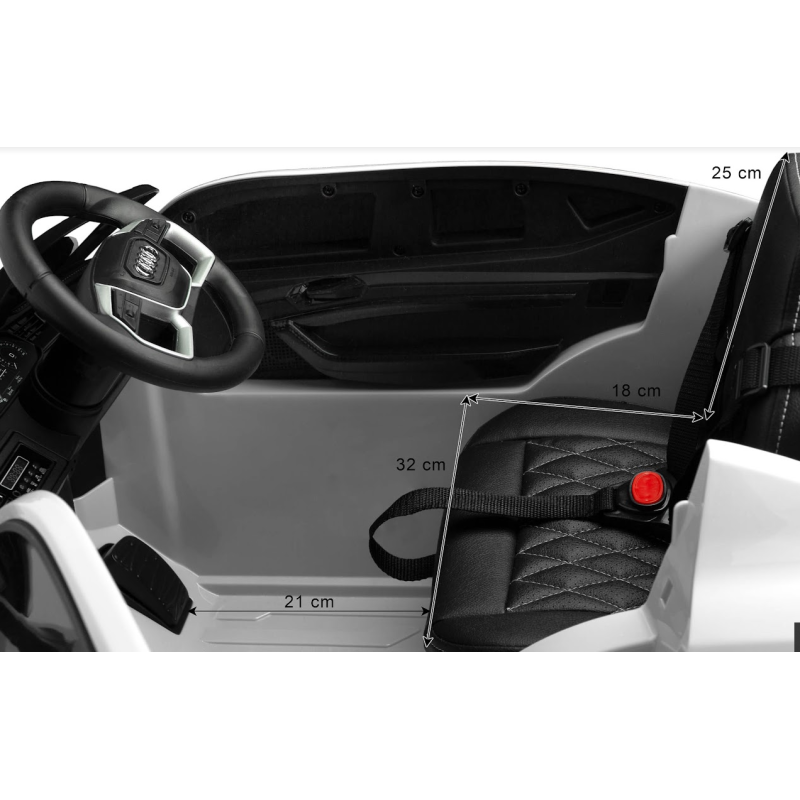 Електромобіль Caretero (Toyz) Audi E-tron Sportback Red