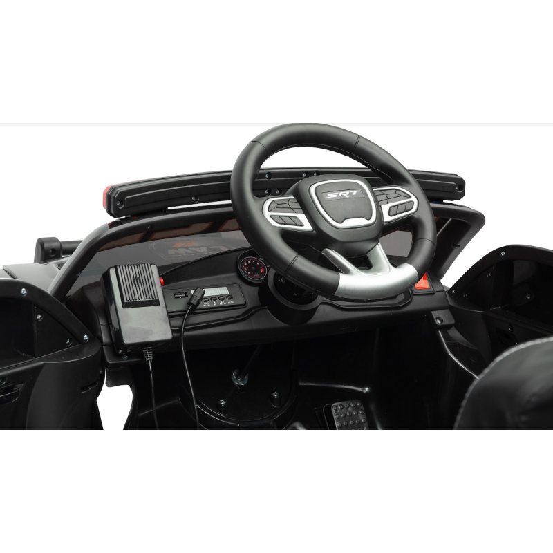 Електромобіль Caretero (Toyz) Dodge Charger Поліція Black