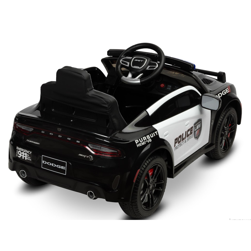Електромобіль Caretero (Toyz) Dodge Charger Поліція Black
