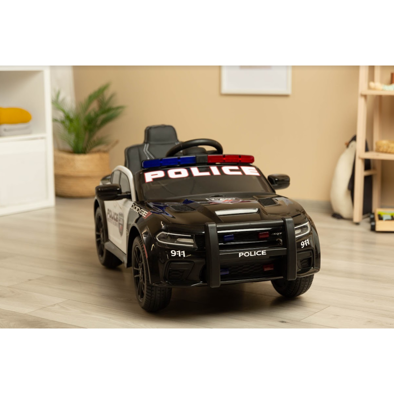 Електромобіль Caretero (Toyz) Dodge Charger Поліція Black