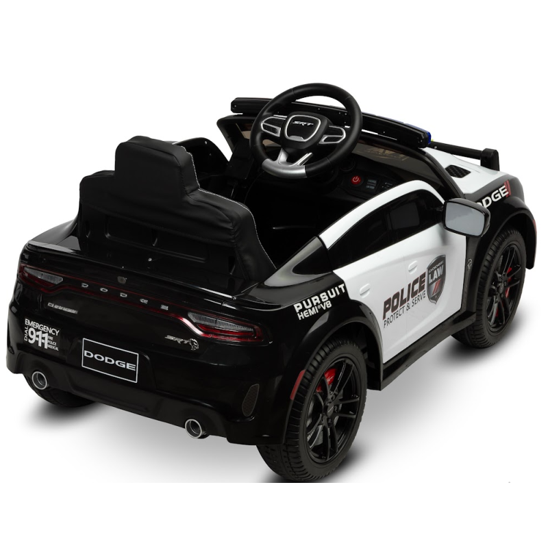 Електромобіль Caretero (Toyz) Dodge Charger Поліція White
