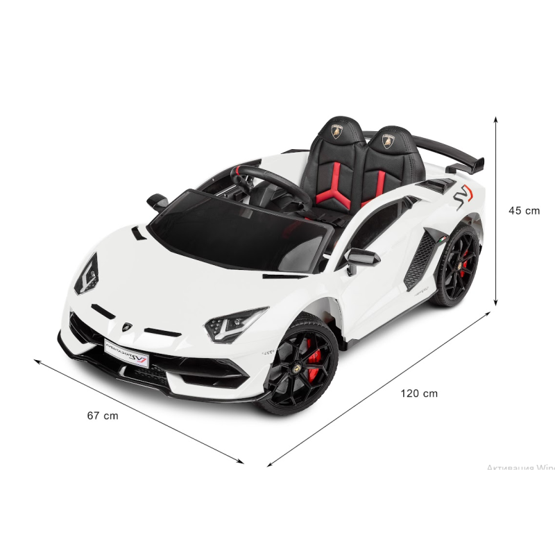 Електромобіль Caretero (Toyz) Lamborghini Black
