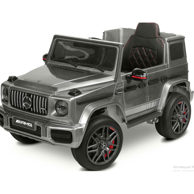 Електромобіль Caretero (Toyz) Mercedes Benz G63 AMG Silver
