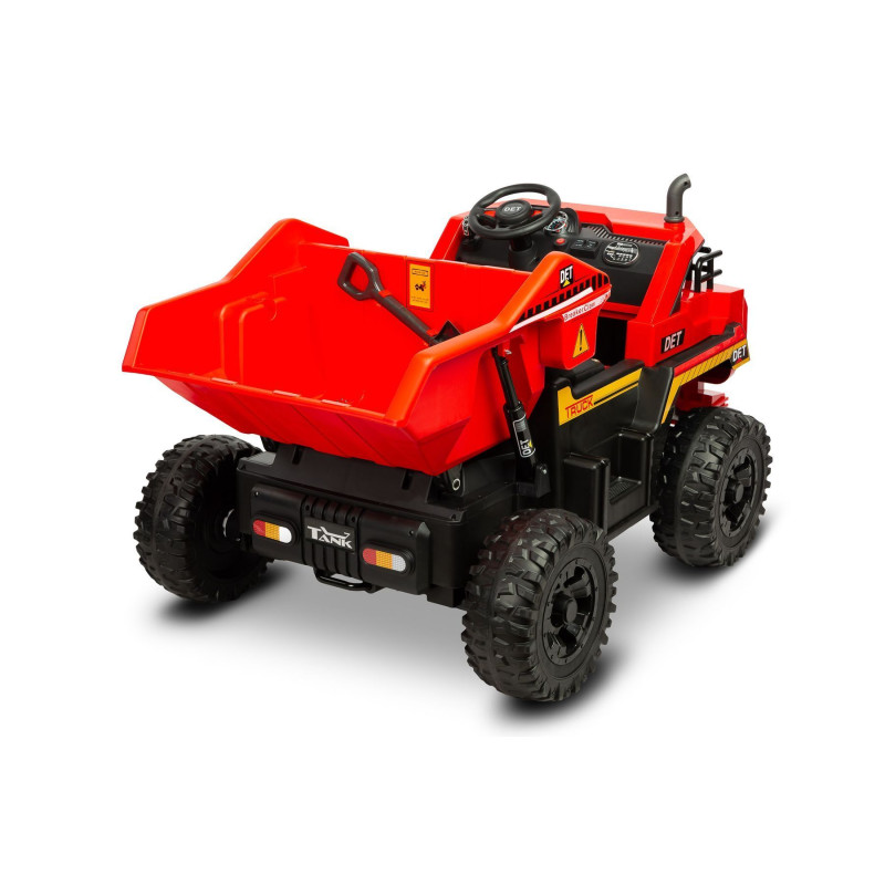 Електромобіль самоскид Caretero (Toyz) Tank Red