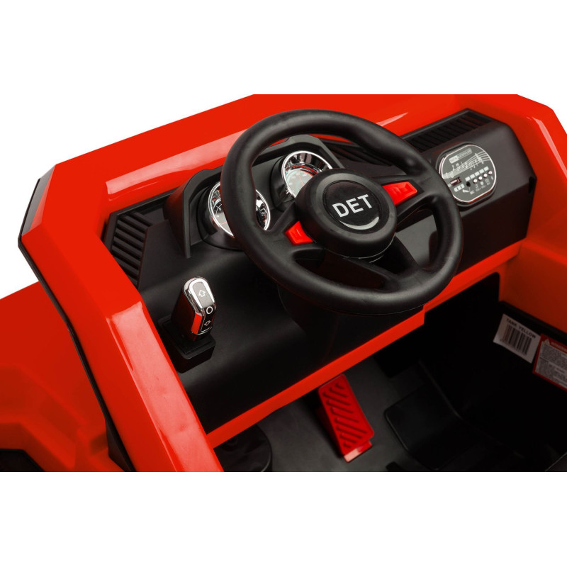 Електромобіль самоскид Caretero (Toyz) Tank Red