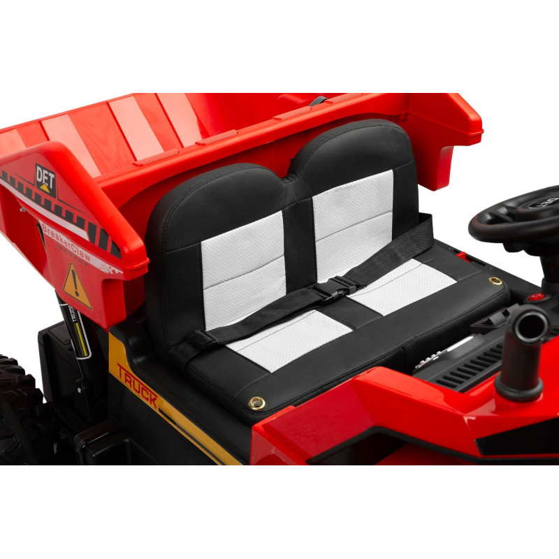 Електромобіль самоскид Caretero (Toyz) Tank Red