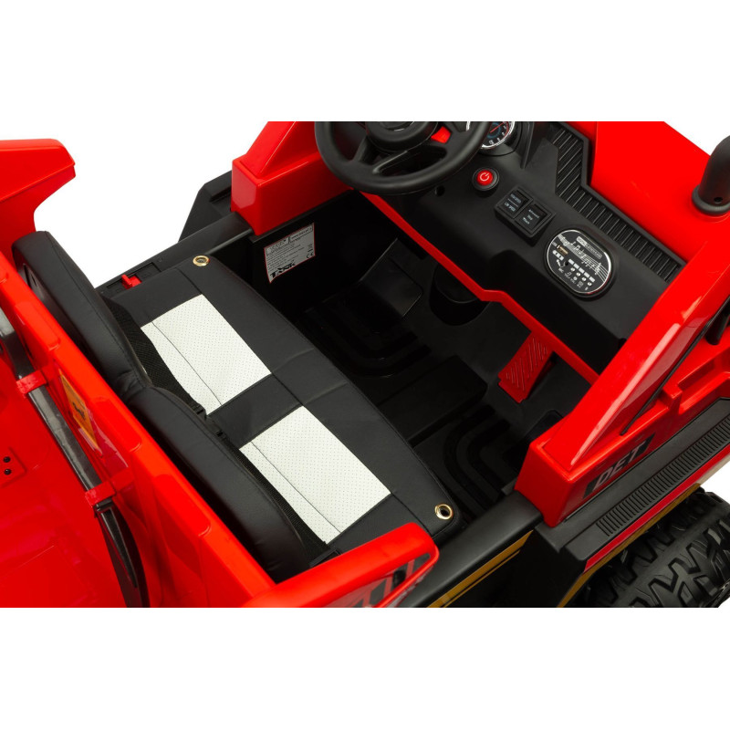 Електромобіль самоскид Caretero (Toyz) Tank Red