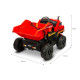 Електромобіль самоскид Caretero (Toyz) Tank Red
