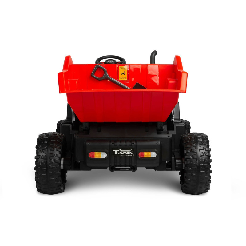 Електромобіль самоскид Caretero (Toyz) Tank Red