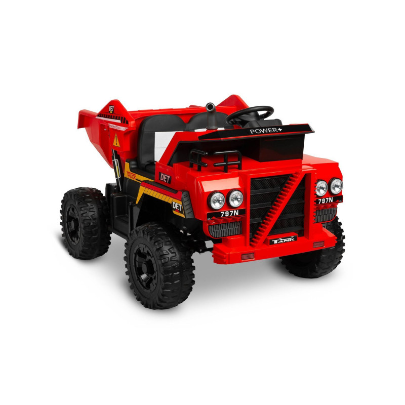 Електромобіль самоскид Caretero (Toyz) Tank Red