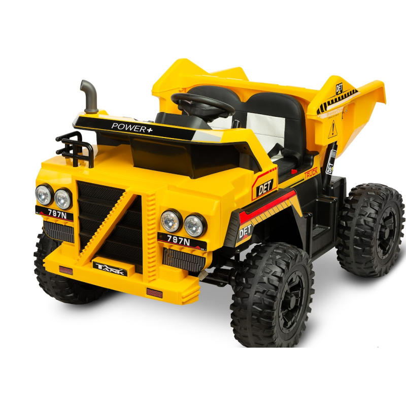 Електромобіль самоскид Caretero (Toyz) Tank Yellow