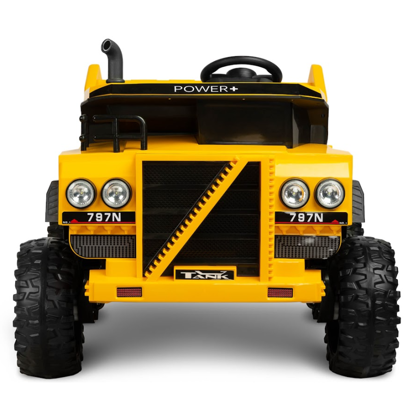 Електромобіль самоскид Caretero (Toyz) Tank Yellow