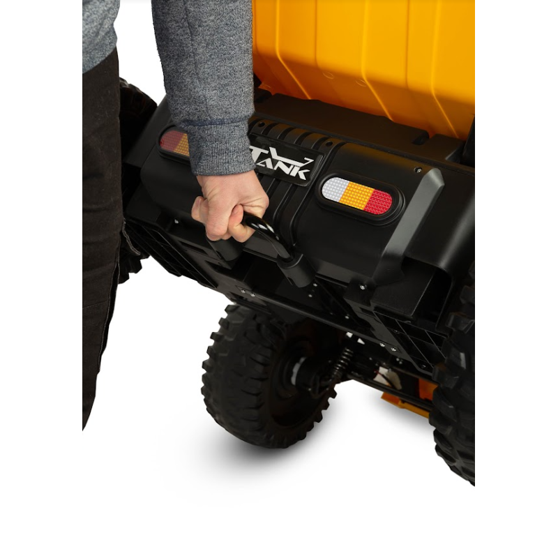 Електромобіль самоскид Caretero (Toyz) Tank Yellow