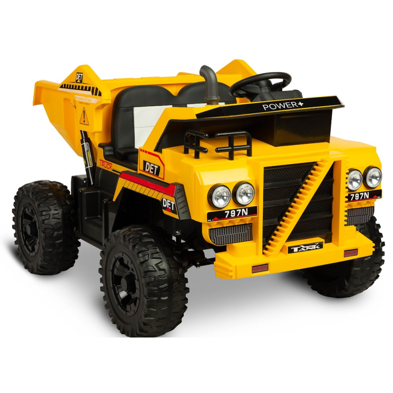 Електромобіль самоскид Caretero (Toyz) Tank Yellow