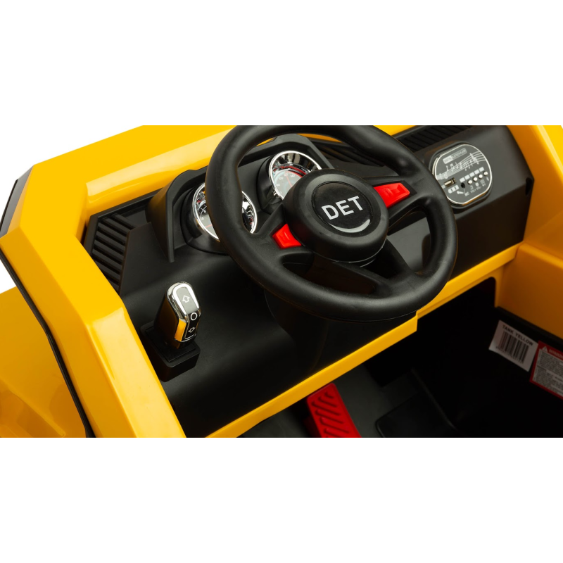 Електромобіль самоскид Caretero (Toyz) Tank Yellow