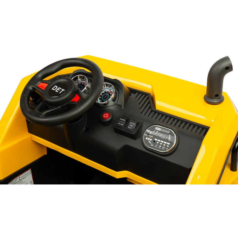 Електромобіль самоскид Caretero (Toyz) Tank Yellow
