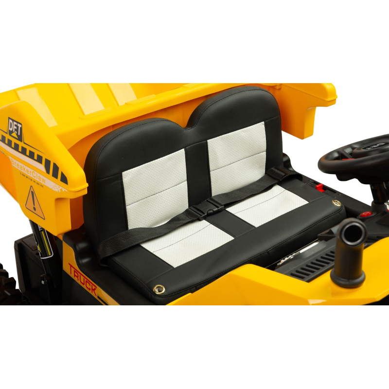 Електромобіль самоскид Caretero (Toyz) Tank Yellow