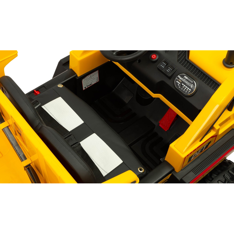 Електромобіль самоскид Caretero (Toyz) Tank Yellow