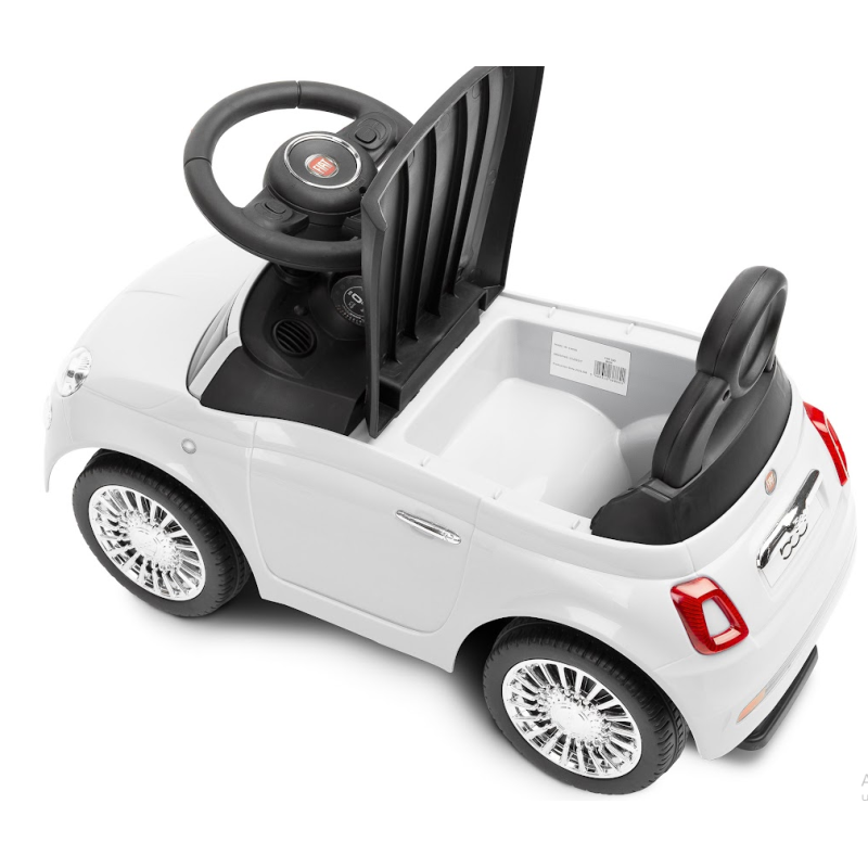Машинка для катання Caretero (Toyz) Fiat 500 White