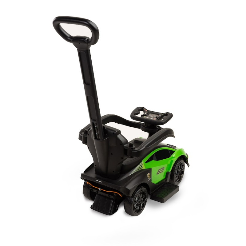 Машинка для катання Caretero (Toyz) Lamborghini Essenza Green з батьківською ручкою