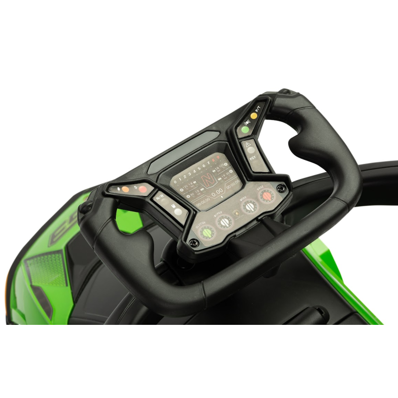 Машинка для катання Caretero (Toyz) Lamborghini Essenza Green з батьківською ручкою