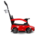 Машинка для катання Caretero (Toyz) Mercedes AMG C63 з батьківською ручкою Red