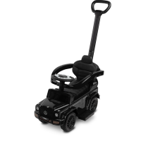 Машинка для катання Caretero (Toyz) Mercedes G350 D з батьківською ручкою Black