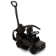 Машинка для катання Caretero (Toyz) Mercedes G350 D з батьківською ручкою Black