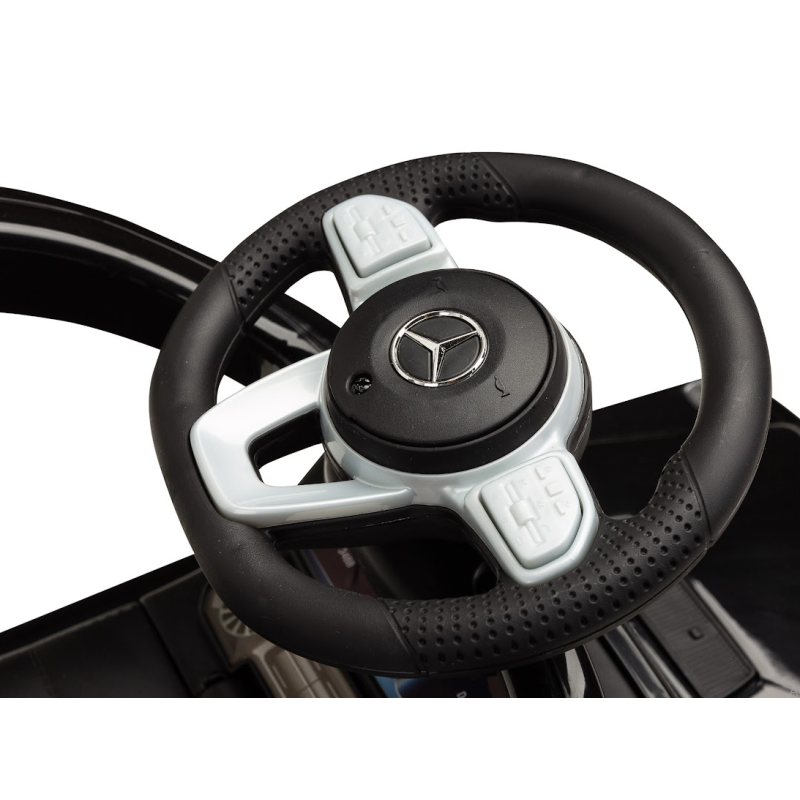 Машинка для катання Caretero (Toyz) Mercedes G350 D з батьківською ручкою Black